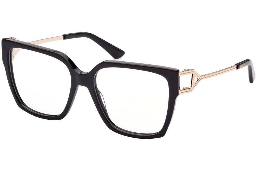 Okulary korekcyjne Guess GU2910 001 Kwadratowe Czarne