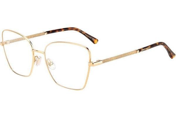Okulary korekcyjne Jimmy Choo JC333 000 Kocie oczy Złote