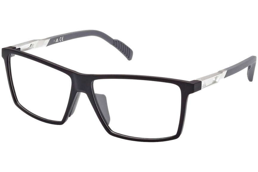 Okulary korekcyjne Adidas Sport SP5018 002 Okrągłe Czarne