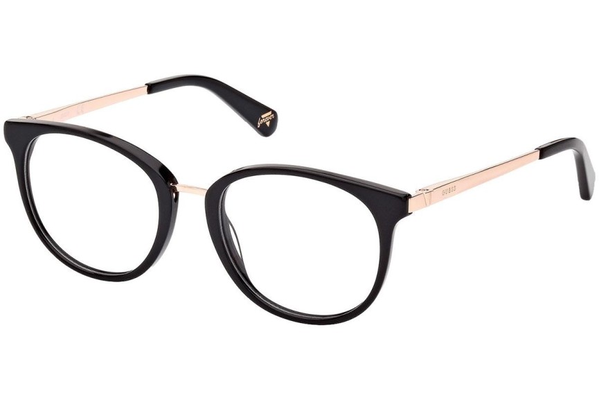 Okulary korekcyjne Guess GU5218 001 Okrągłe Czarne