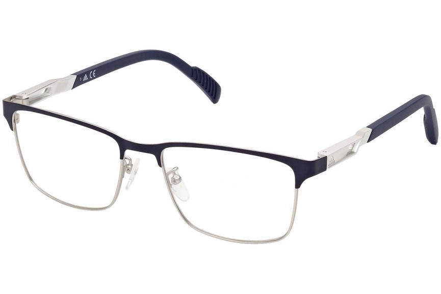 Okulary korekcyjne Adidas Sport SP5024 091 Prostokątne Niebieskie