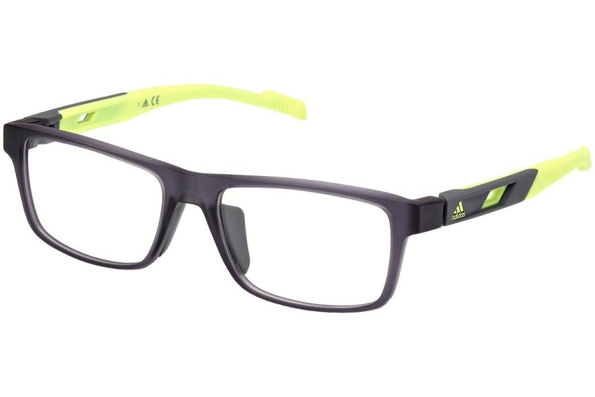Okulary korekcyjne Adidas Sport SP5028 020 Prostokątne Szare