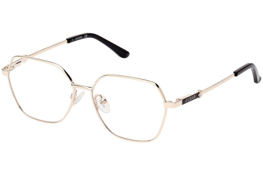 Okulary korekcyjne Guess GU9223 033 Kwadratowe Złote