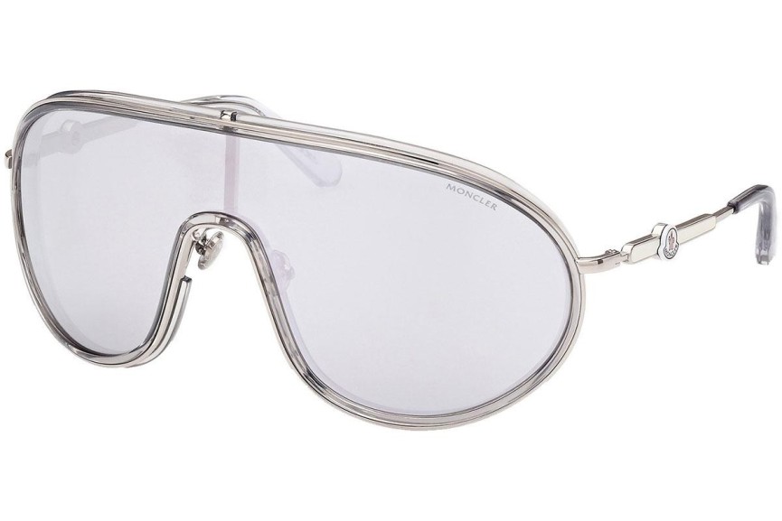 Okulary przeciwsłoneczne Moncler ML0222 20C Pojedyncze | Shield Przezroczyste