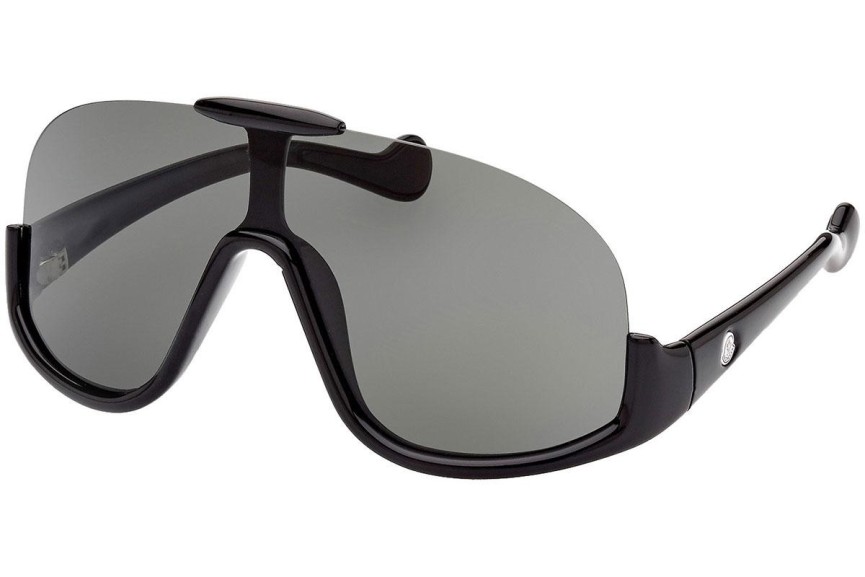 Okulary przeciwsłoneczne Moncler ML0230 01A Pojedyncze | Shield Czarne