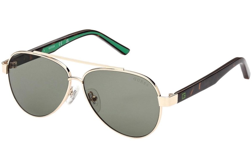Okulary przeciwsłoneczne Guess GU9221 32N Pilotki (Aviator) Złote