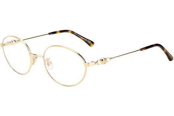 Okulary korekcyjne Jimmy Choo JC340/G 06J Okrągłe Złote