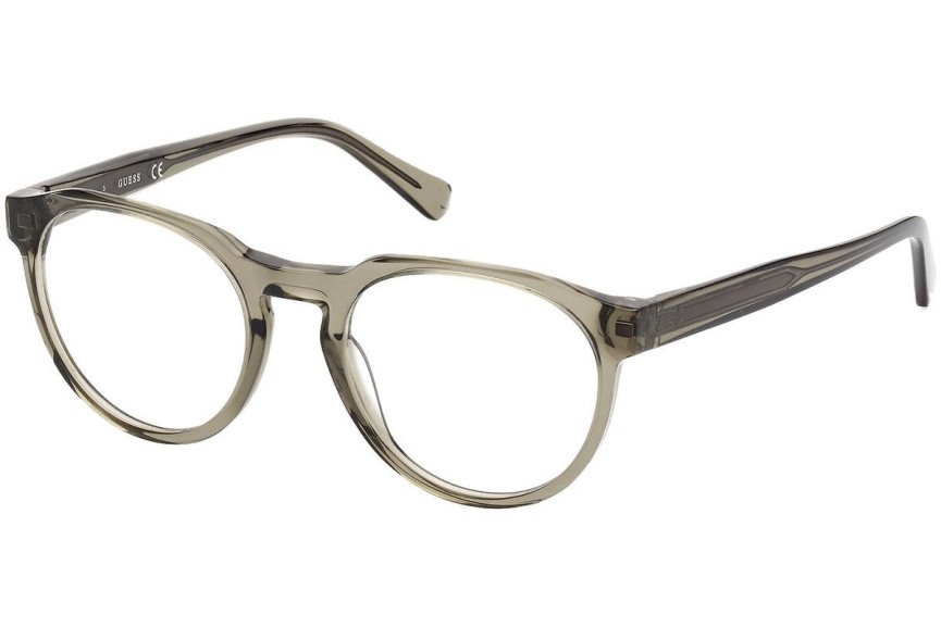 Okulary korekcyjne Guess GU50060 095 Okrągłe Zielone