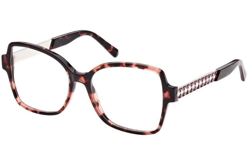 Okulary korekcyjne Swarovski SK5448 055 Kocie oczy Havana
