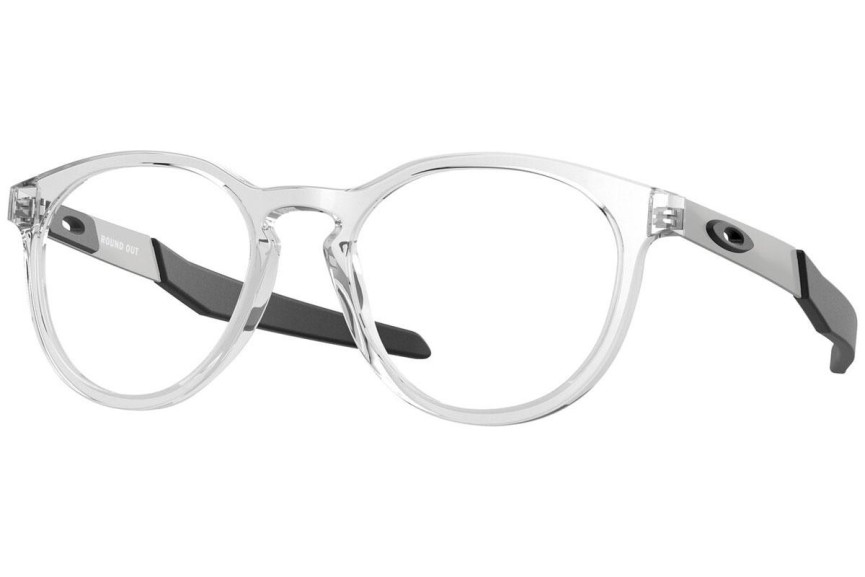 Okulary korekcyjne Oakley Round Out OY8014-02 Okrągłe Przezroczyste