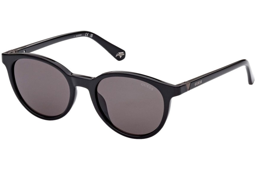 Okulary przeciwsłoneczne Guess GU5216 01A Okrągłe Czarne