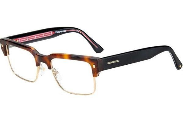 Okulary korekcyjne Dsquared2 D20020 2IK Browline Havana