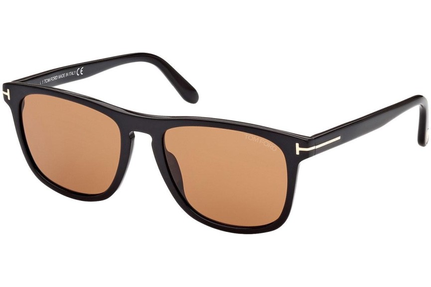Okulary przeciwsłoneczne Tom Ford FT0930 01E Kwadratowe Czarne