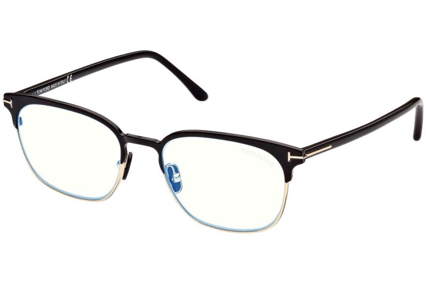 Okulary korekcyjne Tom Ford FT5799-B 005 Browline Czarne