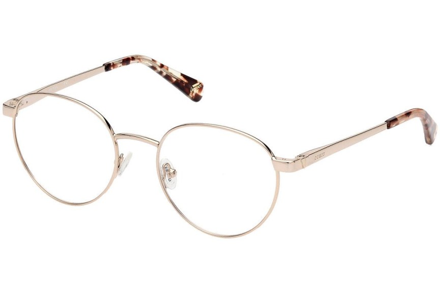 Okulary korekcyjne Guess GU5221 032 Okrągłe Złote