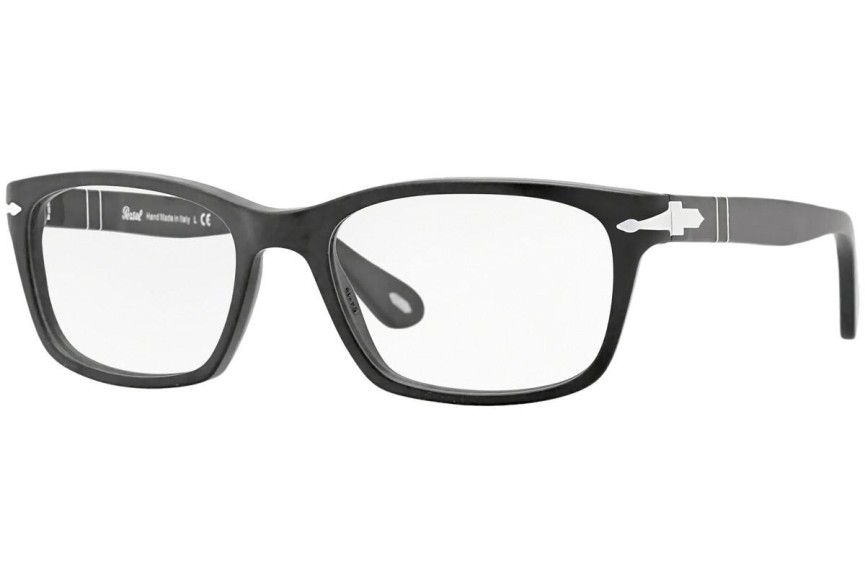 Okulary korekcyjne Persol PO3012V 900 Kwadratowe Czarne