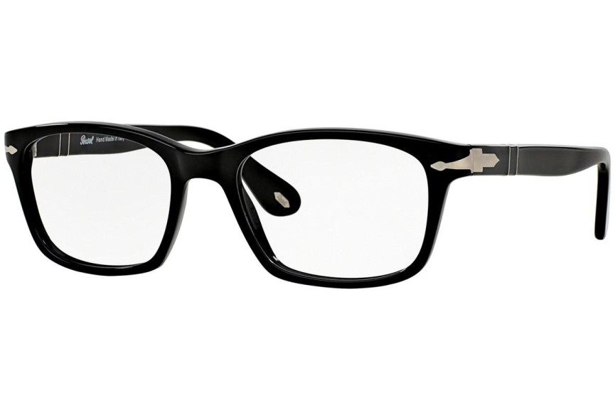 Okulary korekcyjne Persol PO3012V 95 Kwadratowe Czarne