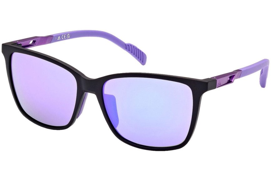Napszemüvegek Adidas Sport SP0059 02Z Kerek Fekete