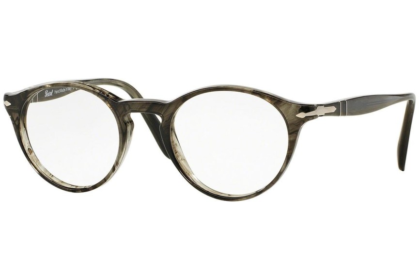Okulary korekcyjne Persol PO3092V 1020 Okrągłe Szare
