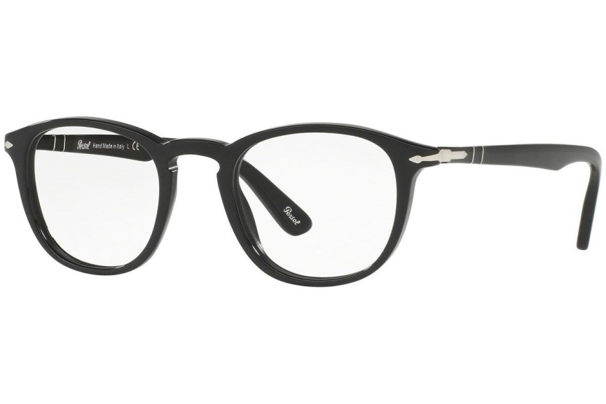Okulary korekcyjne Persol Galleria '900 Collection PO3143V 95 Kwadratowe Czarne