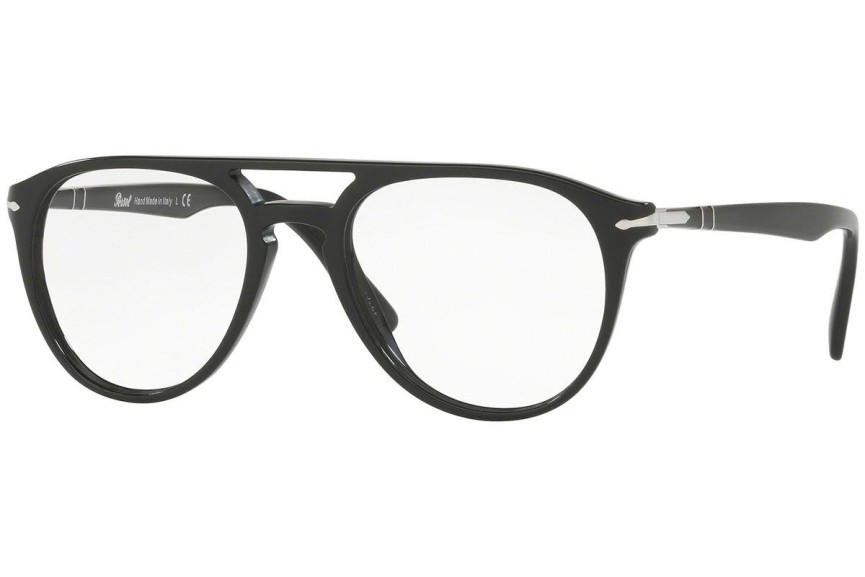 Okulary korekcyjne Persol PO3160V 9014 Kwadratowe Czarne