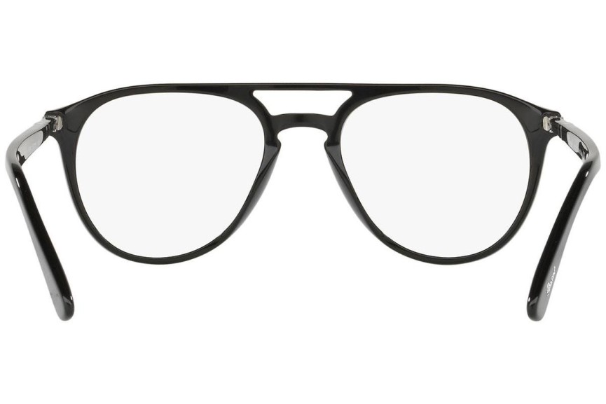 Okulary korekcyjne Persol PO3160V 9014 Kwadratowe Czarne
