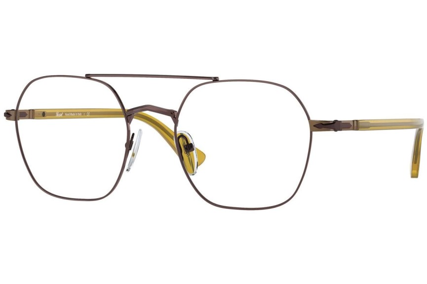 Okulary korekcyjne Persol PO2483V 1107 Okrągłe Brązowe