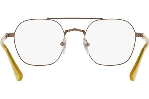 Okulary korekcyjne Persol PO2483V 1107 Okrągłe Brązowe