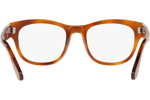Okulary korekcyjne Persol PO3270V 96 Prostokątne Brązowe