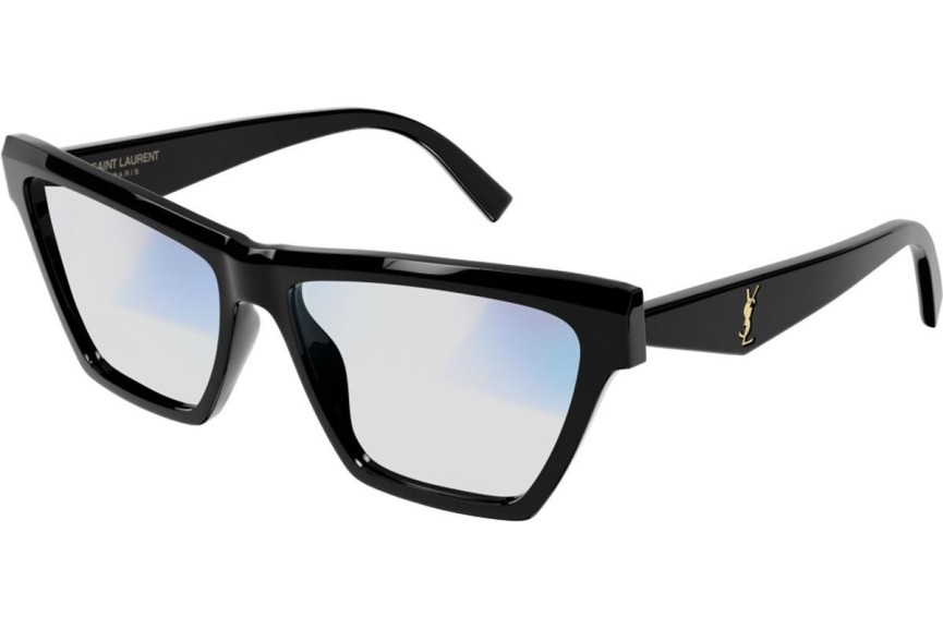 Okulary przeciwsłoneczne Saint Laurent SLM103 004 blue-light [non-prescription] Kwadratowe Czarne