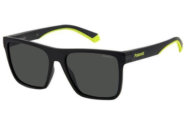 Okulary przeciwsłoneczne Polaroid PLD2128/S PGC/M9 Polarized Kwadratowe Czarne