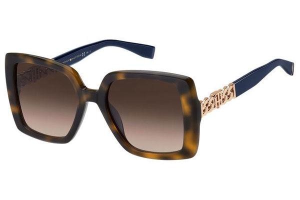 Okulary przeciwsłoneczne Tommy Hilfiger TH1894/S 05L/HA Kwadratowe Havana