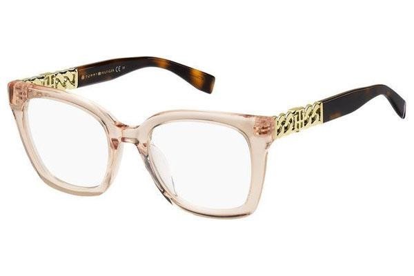 Okulary korekcyjne Tommy Hilfiger TH1906 FWM Kocie oczy Beżowe