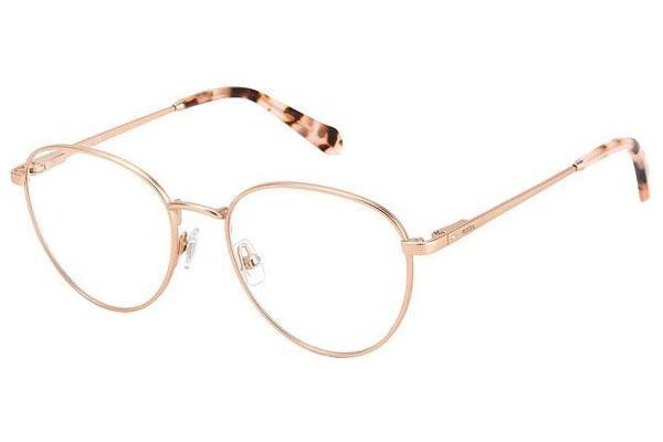 Okulary korekcyjne Fossil FOS7133 0Y8 Okrągłe Złote
