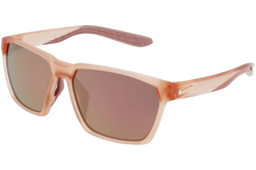 Okulary przeciwsłoneczne Nike Maverick S M DJ0784 664 Kwadratowe Różowe
