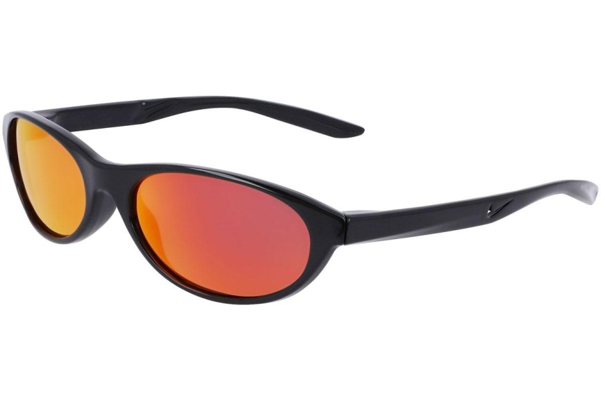 Okulary przeciwsłoneczne Nike Retro M DV6954 010 Owalne Czarne