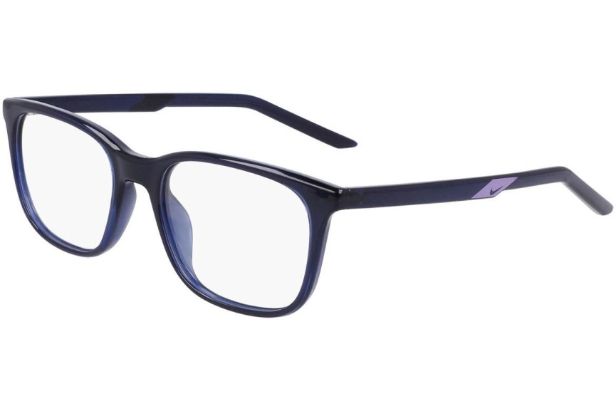 Okulary korekcyjne Nike 7255 411 Kwadratowe Niebieskie