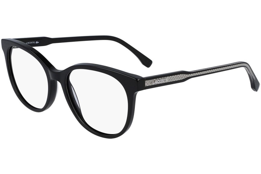 Okulary korekcyjne Lacoste L2869 001 Okrągłe Czarne