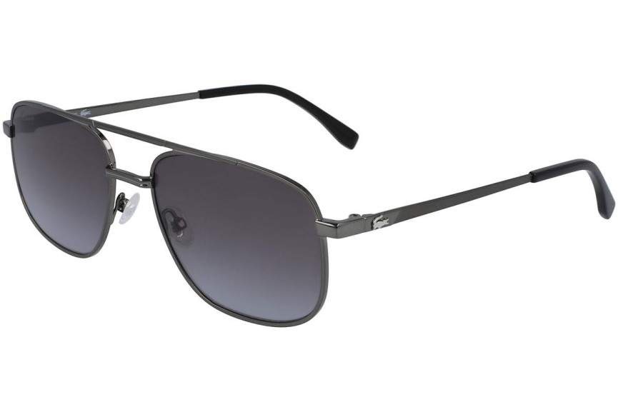 Okulary przeciwsłoneczne Lacoste L231S 024 Pilotki (Aviator) Szare