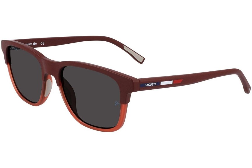 Okulary przeciwsłoneczne Lacoste L607SND 615 Kwadratowe Czerwone