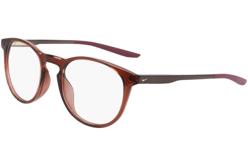 Okulary korekcyjne Nike 7285 210 Okrągłe Czerwone