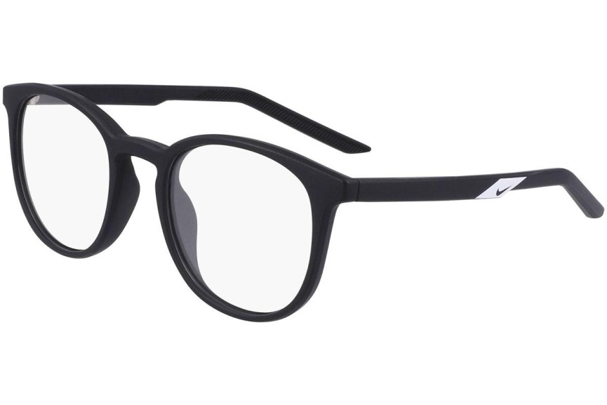 Okulary korekcyjne Nike 5545 001 Okrągłe Czarne