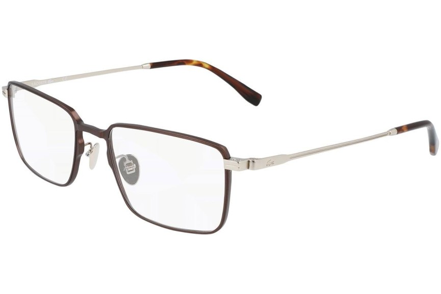 Okulary korekcyjne Lacoste L2275E 210 Kwadratowe Brązowe