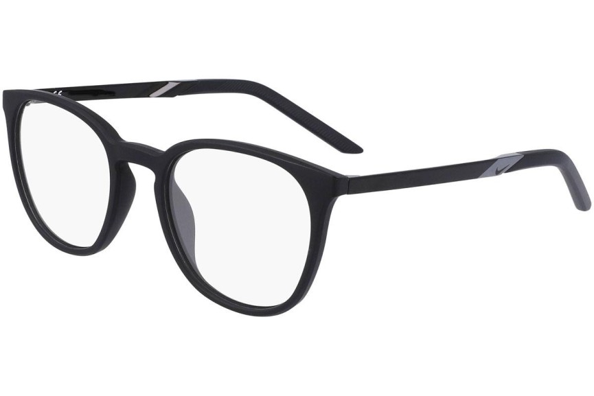 Okulary korekcyjne Nike 7257 001 Okrągłe Czarne