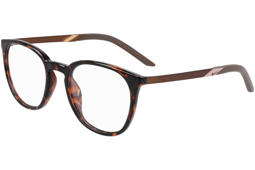 Okulary korekcyjne Nike 7257 239 Okrągłe Havana