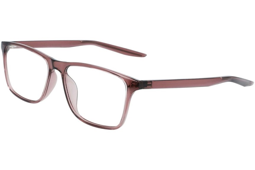 Okulary korekcyjne Nike 7125 201 Prostokątne Różowe