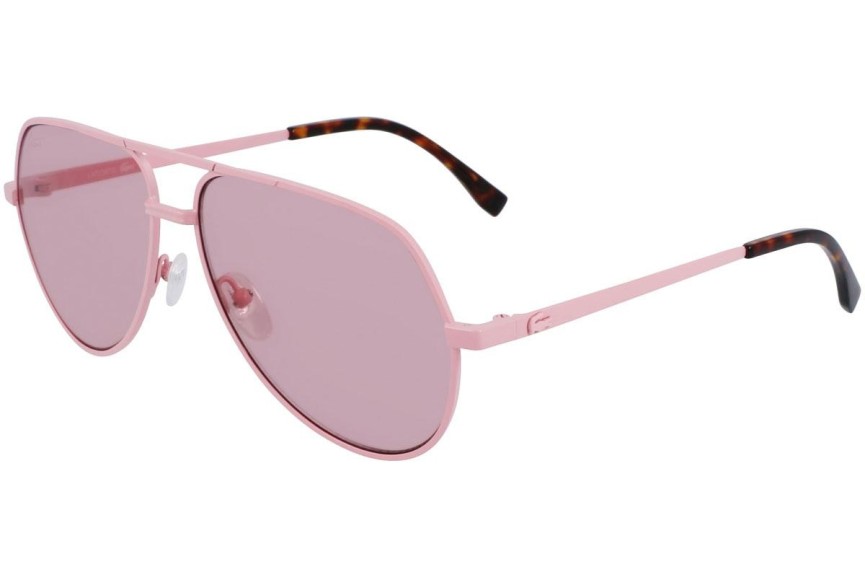 Okulary przeciwsłoneczne Lacoste L250SE 610 Pilotki (Aviator) Różowe