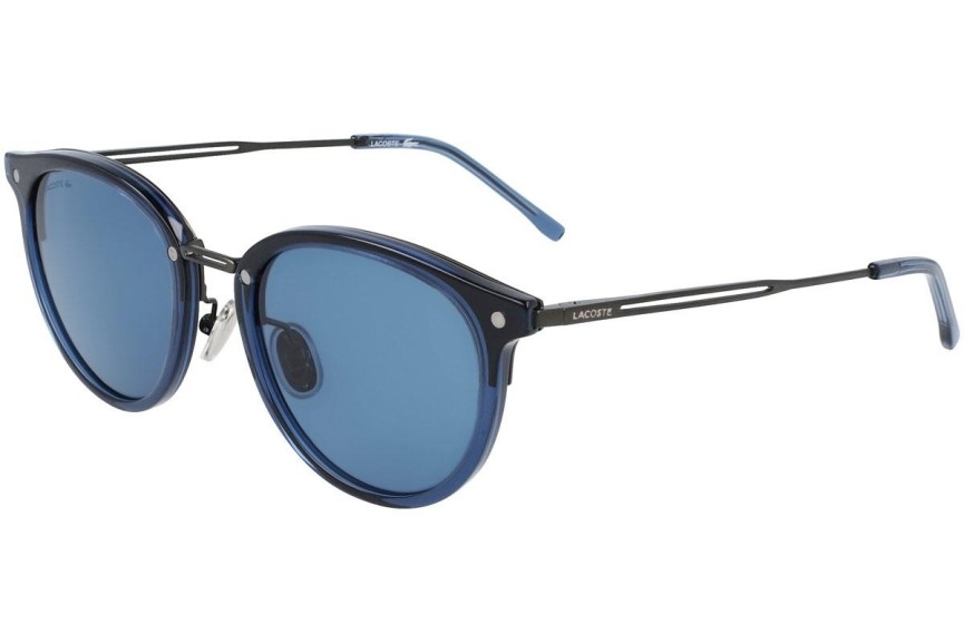 Okulary przeciwsłoneczne Lacoste L937SPC 424 Okrągłe Niebieskie