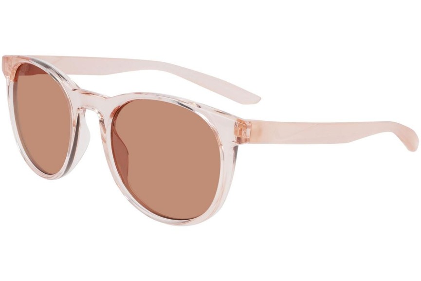 Okulary przeciwsłoneczne Nike Horizon Ascent DJ9920 664 Okrągłe Beżowe