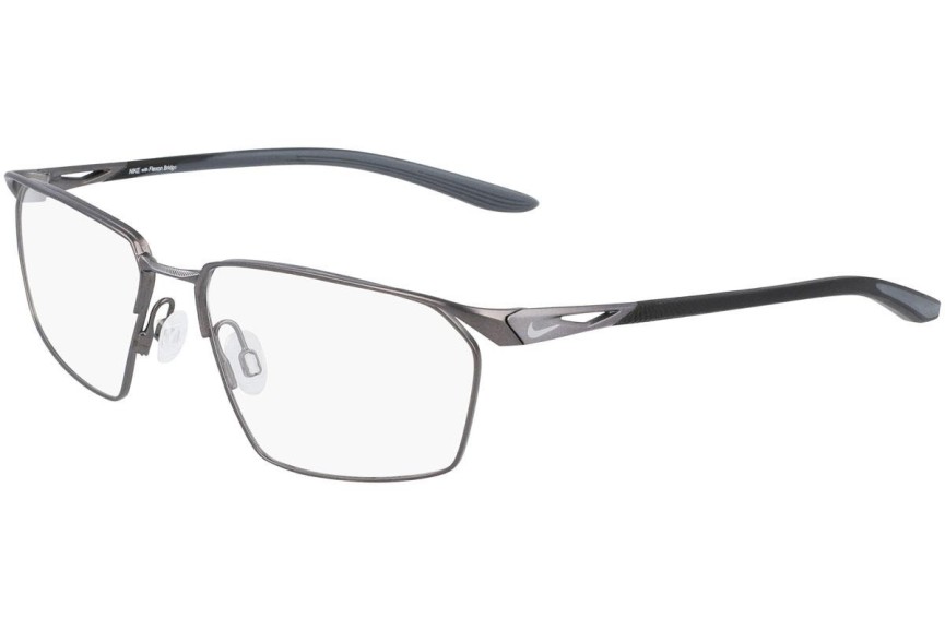Okulary korekcyjne Nike 4311 071 Prostokątne Srebrne